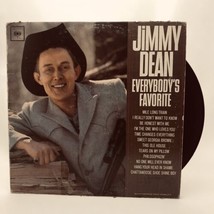 Everybody&#39;s Favorite By Jimmy Dean (Vinyl 1963 Columbia) Original Record Album - £8.22 GBP