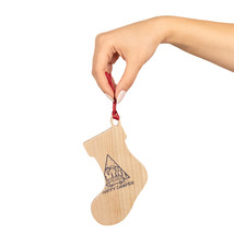 Set of Rustic Wooden Christmas Ornaments, 6 Whimsical Shapes, Perfect for Home D - £13.76 GBP