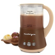 32 Oz Frother And Hot Chocolate Maker, Warm Or Cold Milk Foam, Includes Cocoa Bo - $50.99