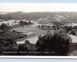 RPPC Osservazione Punto Searsville Lago California San Mateo Contea Post... - $11.23