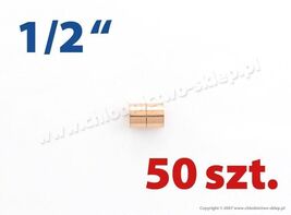 Coupler straight fitting ø 1/2" 50pcs Copper coupling Accoppiatore مقرنة... - $53.83