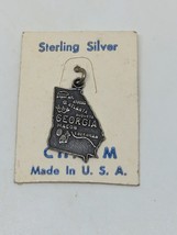 Vintage Sterling Silver 925 Georgia Charm - £10.15 GBP
