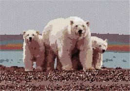 Pepita Needlepoint Canvas: Polar Bears, 12&quot; x 9&quot; - $86.00+