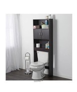 Home Basics 3-Tier Wood Space Saver Over The Toilet Bathroom Cabinet Esp... - $130.32 CAD