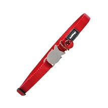 Red Dingo Kitten Collar, 8 mm, Neck Size 16 - 26 cm, Classic Red  - $16.35 CAD