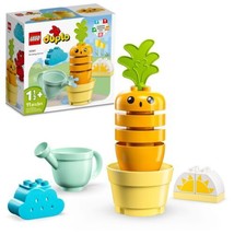 LEGO DUPLO My First Growing Carrot 10981, Stacking Toys for Babies 1.5+ Years - £11.16 GBP