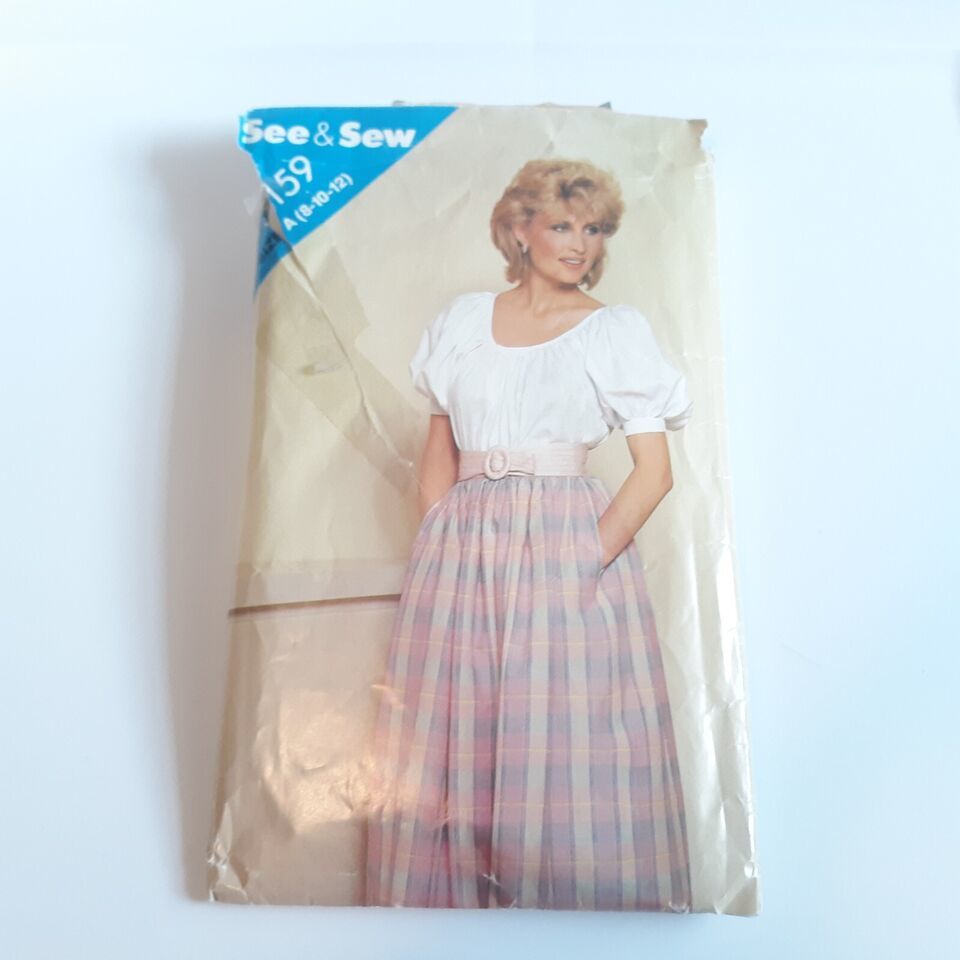 Primary image for See & Sew Misses Blouses and Shirt Size 8-10-12 Cut