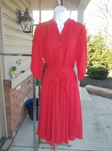 Nwt Nanette Lepore Red Dress 4 $138 - £36.13 GBP