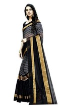 Women&#39;s Art Silk Saree Without Blouse sari - £0.77 GBP