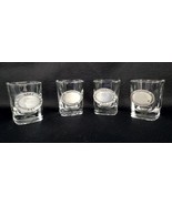 Shot Glass with Engravable Pewter Plate Panel Can Be Personalised  Manca... - £36.75 GBP