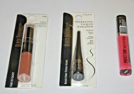 Black Radiance True Complexion CA8006 &amp; Liquid Eyeliner CA6424 +Lip Creme New - £7.57 GBP