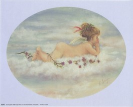 Unframed 8 x 10 Wall Art Print &amp; Decor- Angel Gifts Inc. Girl Angel in the Cloud - £5.66 GBP