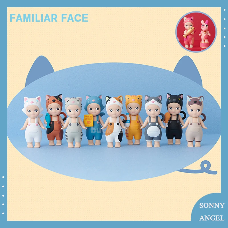 Sonny Angel Cat Life Series Blind Box Toys 2023 New Anime Figure Kawaii Mystery - £84.03 GBP+
