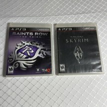 Two Games Saints Row The Third &amp;The Elder Scrolls V: Skyrim  PS3 - £9.60 GBP