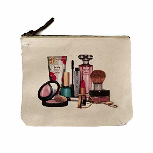 MARY LAKE THOMPSON Makeup Canvas Pouch - $21.99