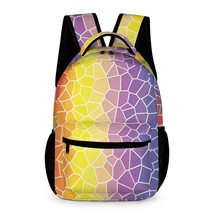 Mondxflaur Colorful Backpacks for School Kids Teen Lightweight 16.2inch - £27.96 GBP