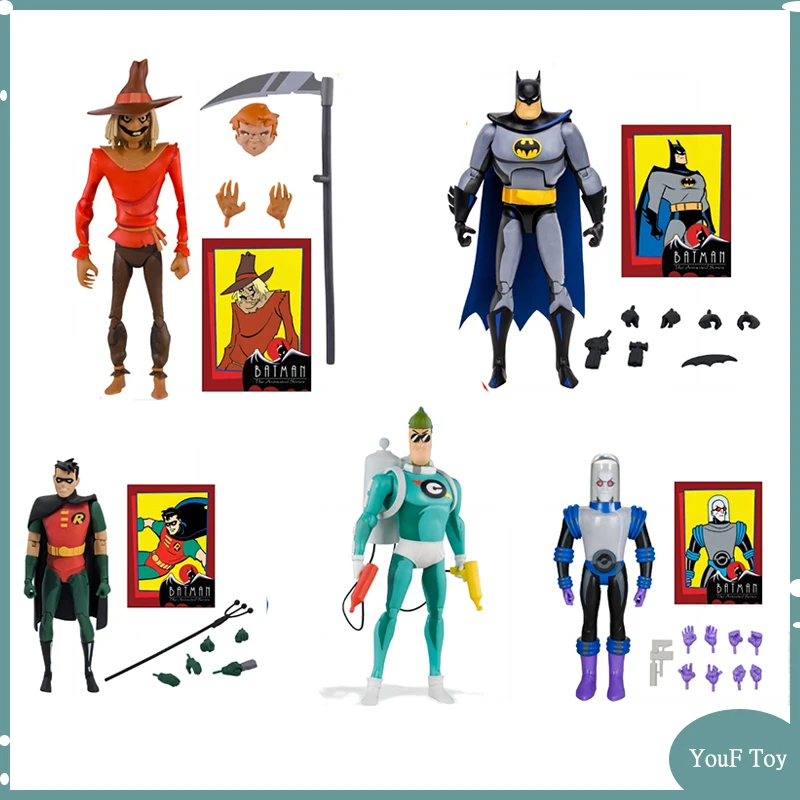 In Stock Mcfarlane Toys Anime Figure Batman Mr Freeze Scarecrow Robin The - £33.90 GBP+