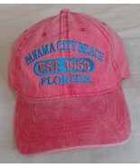 Panama City Florida Hat Men Baseball Cap One Size Alvins Island Maroon U... - $19.66 CAD