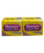 (2) Nexium 24HR Clear Minis Frequent Heartburn Delayed Release 42 Caps 0... - €34,49 EUR