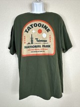 Tatooine National Park Green T Shirt Funny Nerd Movie Port &amp; Company Men... - £8.74 GBP