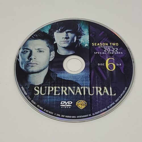 Primary image for Supernatural Season Two 2 DVD TV Show Replacement Disc 6