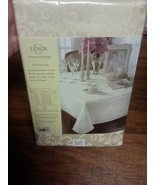 Vintage Lenox Tablecloth Oblong 60 X 102 Seats 8 To 10 Ivy Color - $40.70 CAD