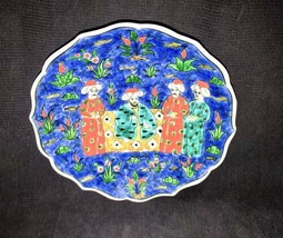 Vintage Marmara Gini Special By Arli Kaya Turkish Art Pottery Plate 7” - $77.22