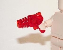 NWTOYS Scifi Clear Red Ray Gun laser weapon for Custom Minifigure From US - $2.12