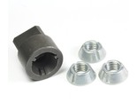 Installation Tool + 12pcs 1/2-13 Tri-Groove Tamper Proof Security Nuts L... - £54.32 GBP