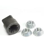 Installation Tool + 12pcs 1/2-13 Tri-Groove Tamper Proof Security Nuts LPF440 - $68.75