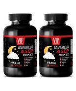 stress reliver - ADVANCED SLEEP COMPLEX 952mg night pills 2 Bottles 120 ... - $29.03