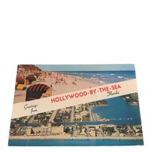 Postcard Greetings From Hollywood-By-The-Sea Florida Aerial View Beach C... - £9.01 GBP