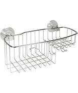 InterDesign Power Lock Shower Basket 5-5/16 in. H x 11-3/16 in. W x 5-1/... - €26,32 EUR