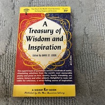 A Treasury Of Wisdom And Inspiration Paperback Book by David St. Leger 1954 - £12.40 GBP