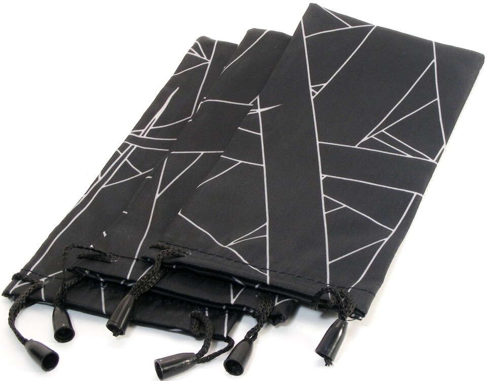 3pcs Black Soft Pouch Bag Case Sunglasses Eyeglasses Glasses iPhone Smar... - $22.95