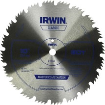 Irwin Circular Saw Blade Ripping Crosscutting Table 10 in x 80-Tooth Pac... - $85.13