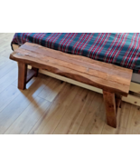 Handmade Rustic Farmhouse Coffee Table | Solid Pine Bench | Reclaimed Wood Décor - €154,73 EUR
