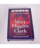 Pretend You Don&#39;t See Her by Mary Higgins Clark on CD - £6.50 GBP