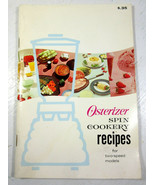 Vintage Osterizer Spin Cookery Recipes Blender Two-Speed Cookbook Bookle... - £3.01 GBP