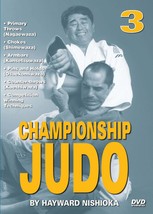 Championship Kodokan Judo #3 DVD Hayward Nishioka armbars pins counter throws - £54.14 GBP