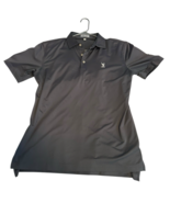 Peter Millar Golf Shirt Polo Summer Comfort Chest Logo M Gray Charles Sc... - €24,45 EUR