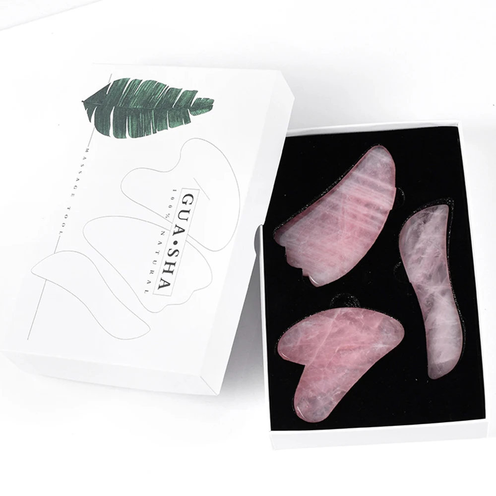 Rose Gouache Scraper Gua Sha Mage For Face  Gouache Stone GuaSha Mage Tools Body - $105.77