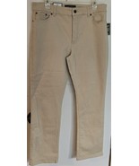 NWT Womens Petites 14P Ralph Lauren Jeans Co Light Beige Tan Denim Jeans - $25.81 CAD
