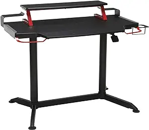 Rsp-3000 Computer Ergonomic Height Adjustable Gaming Desk, 23.625&quot; D X 4... - $447.99