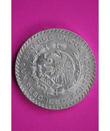 Gem BU 1960 Mexico 1 Peso Libertad Silver Coin .100 Fine Authentic Genui... - $27.29 CAD