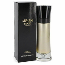 Giorgio Armani Code Absolu EDP 3.7oz/110ml Eau de Parfum Men Discontinued - £201.22 GBP