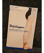 Body Wrappers Total Stretch Tights Convertible Foot Sml/Med A31 Adult white - $282.30 MXN