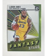 2018-19 Donruss Optic Basketball Lebron James Fantasy Stars #2 LA Lakers - £4.29 GBP