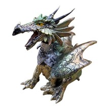 Winged Dragon Statue Bobblehead Fantasy Figurine Fierce 4.5” - £14.32 GBP