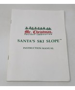 Mr Christmas Santa&#39;s Ski Slope Replacement Parts Instruction Manual ONLY - £7.77 GBP